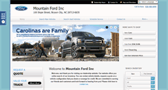 Desktop Screenshot of mountainford.com